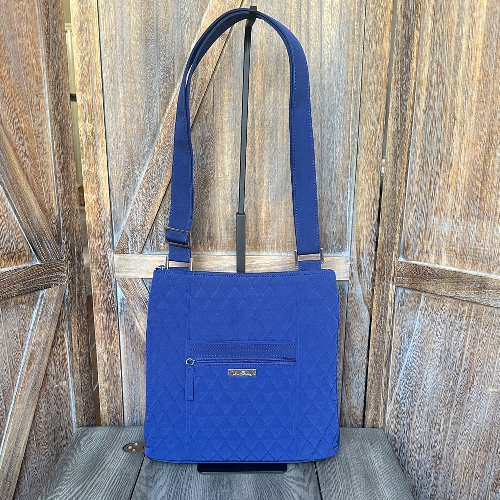 Vera Bradley Cobalt Blue Hipster Crossbody Shoulder Bag